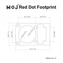 Vector Optics Frenzy 1x24x29 GenII 6 MOA Red Dot