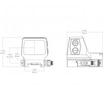 Vector Optics Frenzy Plus 1x22x32 Quick Release Red Dot Sight