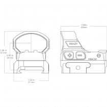Vector Optics Frenzy-S 1x19x28 Red Dot Sight