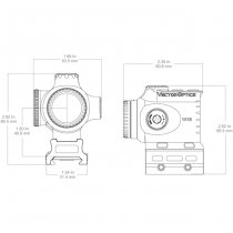 Vector Optics Paragon 1x18 X-Mini Prism Scope