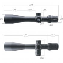 Vector Optics Veyron 6-24x44 IR FFP Illuminated Riflescope