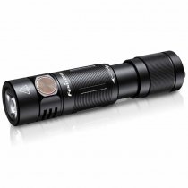 Fenix E05R Keychain Flashlight - Black - Black