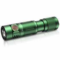 Fenix E05R Keychain Flashlight - Black - Green