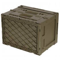MFH Plastic Folding Storage Case 20 l - Olive