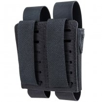 Wosport MG-126 K Type 9mm Double Mag Pouch - Black