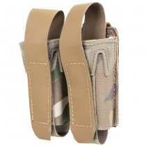 Wosport MG-126 K Type 9mm Double Mag Pouch - Multicam