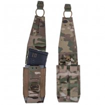 Wosport MG-128 WG Multifunction 5.56 Single Mag Pouch - Multicam