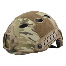 Emerson FAST Carbon Style ECO Helmet & Protective Goggle - Multicam