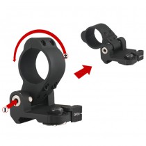 QD Pivot Flip to Side Mount - Dark Earth 1