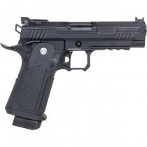 Arcturus Vanguard 4.3 Inch Hi-Capa Gas Blow Back Pistol - Black