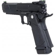 Arcturus Vanguard 5.0 Inch Hi-Capa Gas Blow Back Pistol - Black