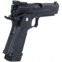 Arcturus Vanguard 5.0 Inch Hi-Capa Gas Blow Back Pistol - Black