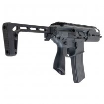 Salvo Precision MWS MCX Rattler .300BLK 5.5 Inch Gas Blow Back Rifle - Grey