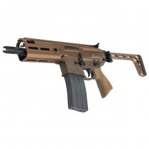 Salvo Precision MWS MCX Rattler .300BLK 5.5 Inch Gas Blow Back Rifle - Dark Earth