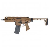 Salvo Precision MWS MCX Rattler .300BLK 5.5 Inch Gas Blow Back Rifle - Dark Earth