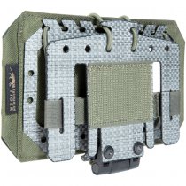 Tasmanian Tiger Foldable Phone Plate - Olive