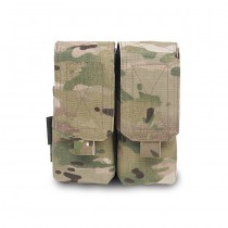 Warrior Double M4 Magazine Pouch - Multicam