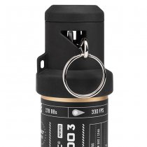 Krytac Tornado 3 Timed Airsoft Frag Grenade - Black