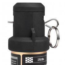 Krytac Tornado 3 Timed Airsoft Frag Grenade - Black