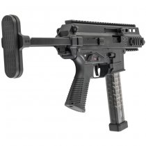 Maruyama SCW-9K PRO US Army Style Gas Blow Back SMG - Black