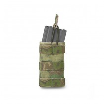 Warrior Single M4 Open Magazine Pouch - A-Tacs FG