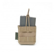 Warrior Single SCAR H / M14 / SR25 Open Magazine Pouch - Coyote