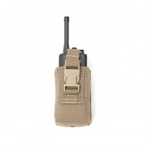 Warrior Adjustable Radio Pouch - Coyote