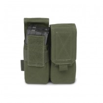 Warrior Double M4 Magazine Pouch - Olive 1