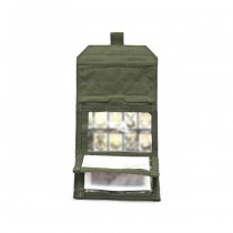 Warrior Forward Opening Admin Pouch - Olive 5