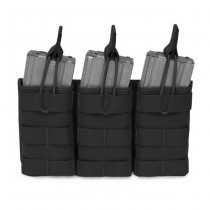 Warrior Triple M4 Open Magazine Pouch - Black 1