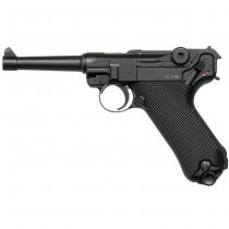 KWC P08 Full Metal Co2 Blow Back Pistol 4 Inch Version
