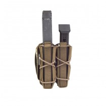 Warrior Single Quick Mag & Single Pistol Pouch - Coyote 1