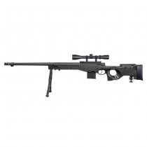 Well MB4403D AW .338 Sniper Rifle Set - Black