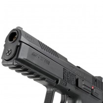 KJ Works CZ P-09 Co2 Blowback Pistol - Black 4