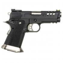 WE Hi-Capa 3.8 Deinonychus Gas Blowback Pistol - Black 1