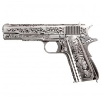 WE M1911 Classic Floral Pattern Gas Blowback Pistol