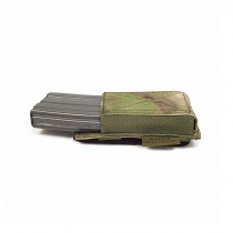 Warrior Single Elastic Magazine Pouch - A-Tacs FG 2