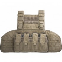 Warrior Gladiator Chest Rig - Coyote 1