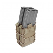 Warrior Double Quick Mag Pouch - Coyote 1