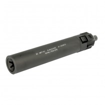 AngryGun MP7 Gas Blow Back SMG Power Up Silencer - KWA