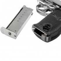 WE P38 L Gas Blowback Pistol - Silver 6