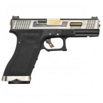 WE G17 T3 Gas Blow Back Pistol - Black 1