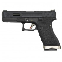 WE G17 T5 Gas Blow Back Pistol - Black