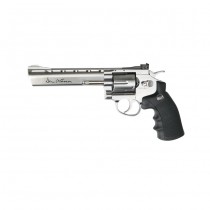 Dan Wesson 6 Inch Co2 Revolver - Silver