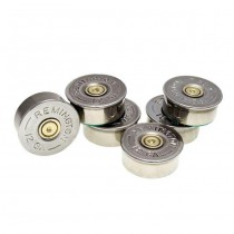 Lucky Shot 12 Gauge Magnet Set - Nickel
