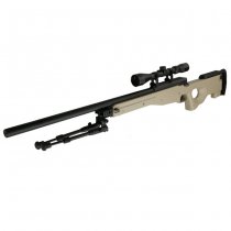 WELL L96 MB01 Spring Sniper Rifle Set - Tan