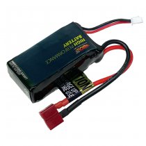 BOL 7.4V 850mAh 30C Li-Po Battery - Large T-Type