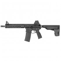 PTS Mega Arms MKM CQB Gas Blow Back Rifle - Black