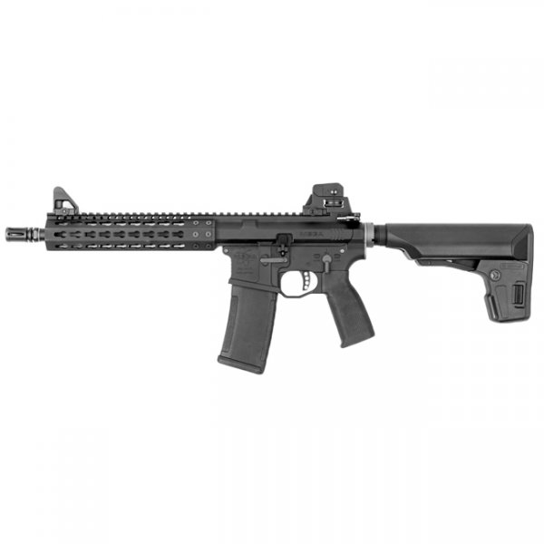 PTS Mega Arms MKM CQB Gas Blow Back Rifle - Black