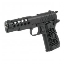 WE 1911 HEX Cut Gas Blow Back Pistol - Black